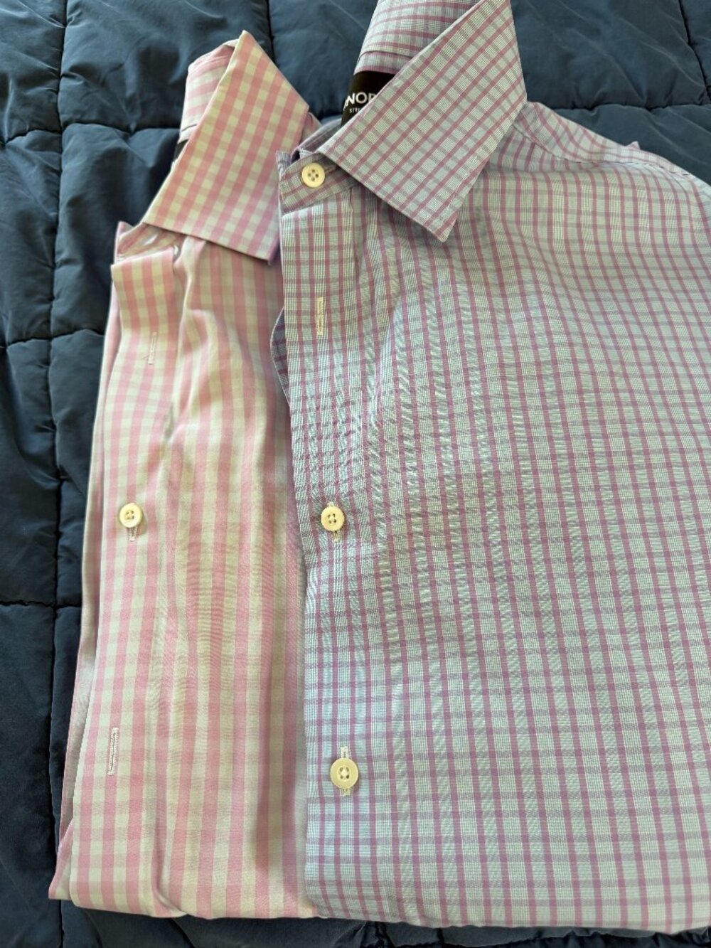 Bonobos Stretch Slim Fit Dress Shirts - Large (Set of 2)